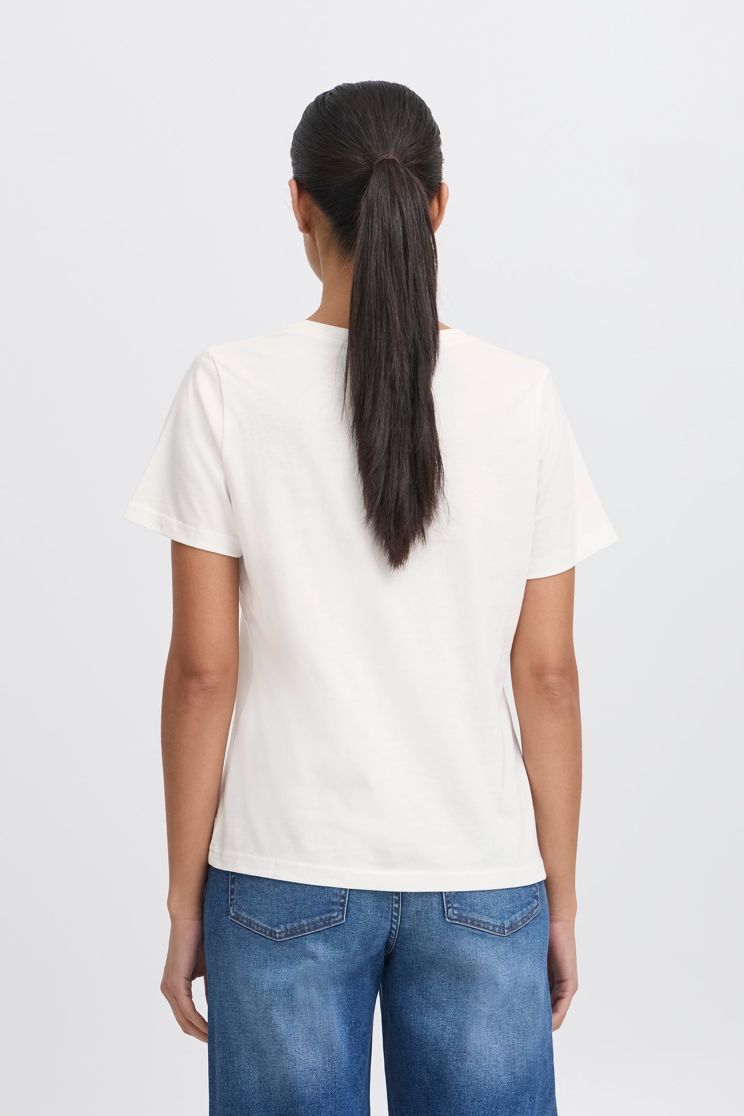 IHPALMER V-NECK | cloud dancer