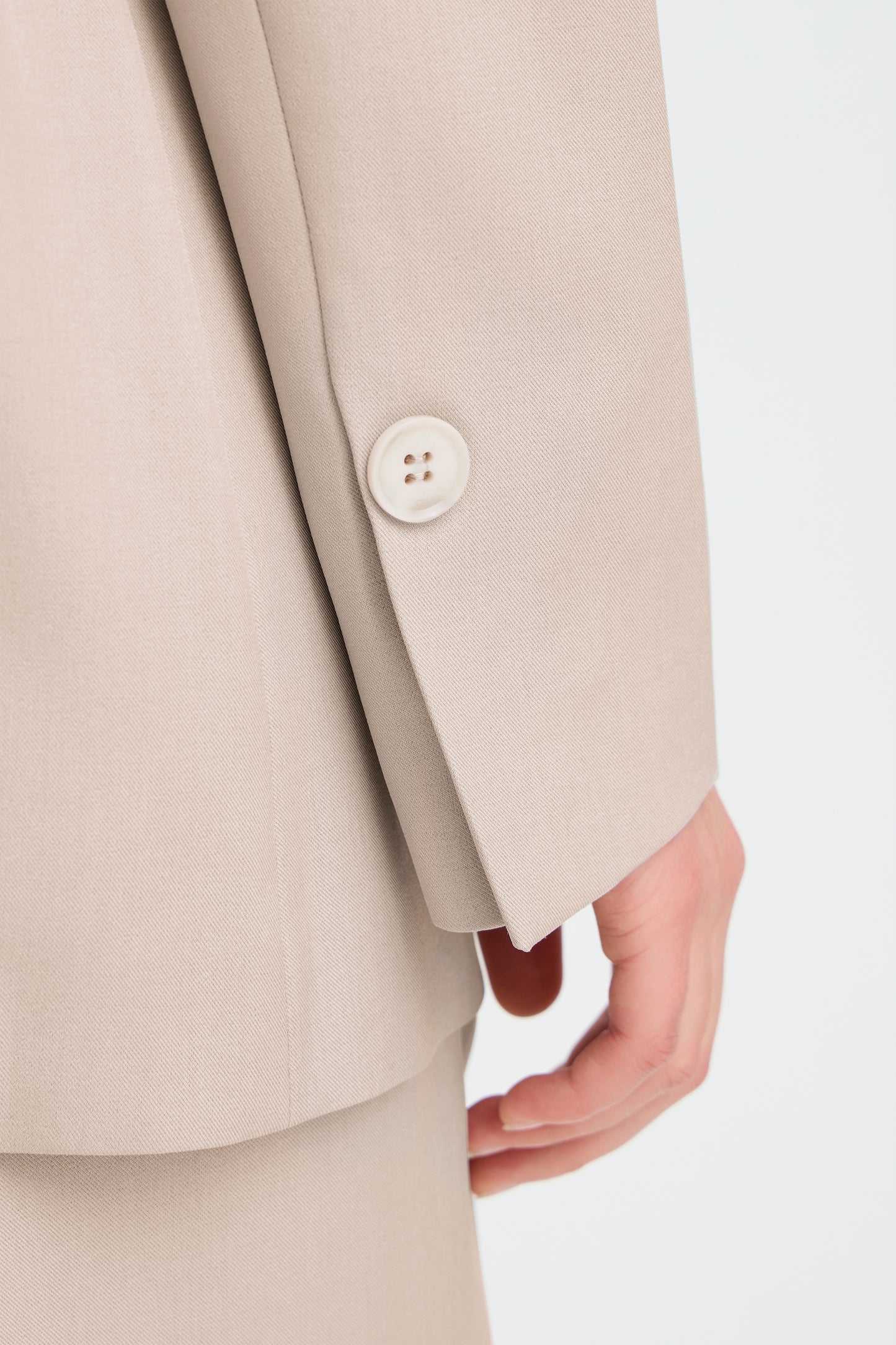 IHFAVA OVERSIZED BLAZER | dove melange
