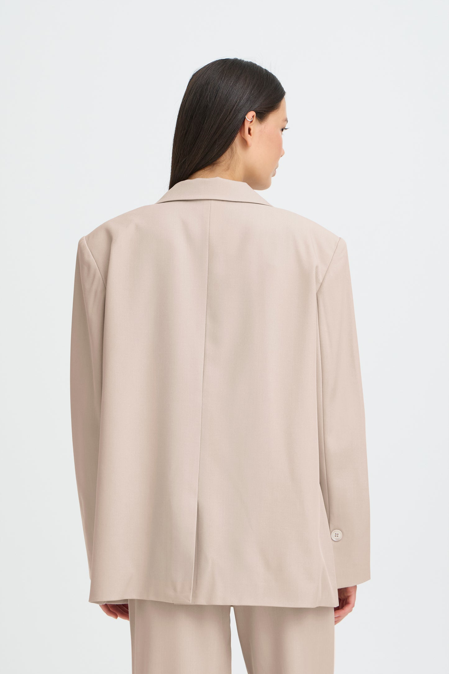 IHFAVA OVERSIZED BLAZER | dove melange