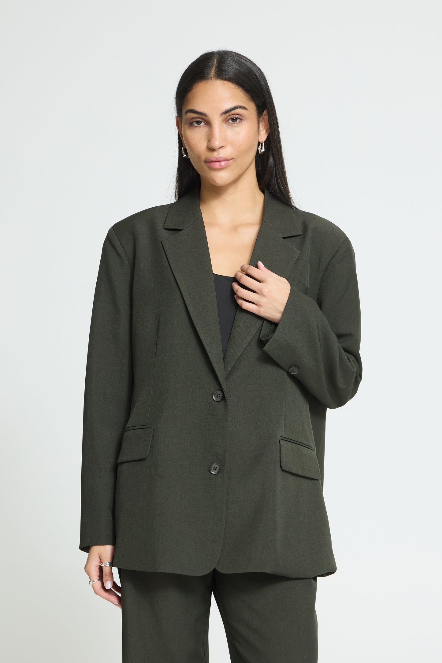 IHFAVA OVERSIZED BLAZER | rosin melange