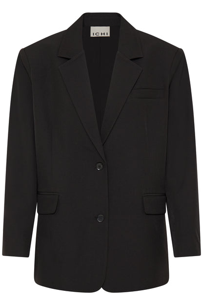 IHFAVA OVERSIZED BLAZER | schwarz