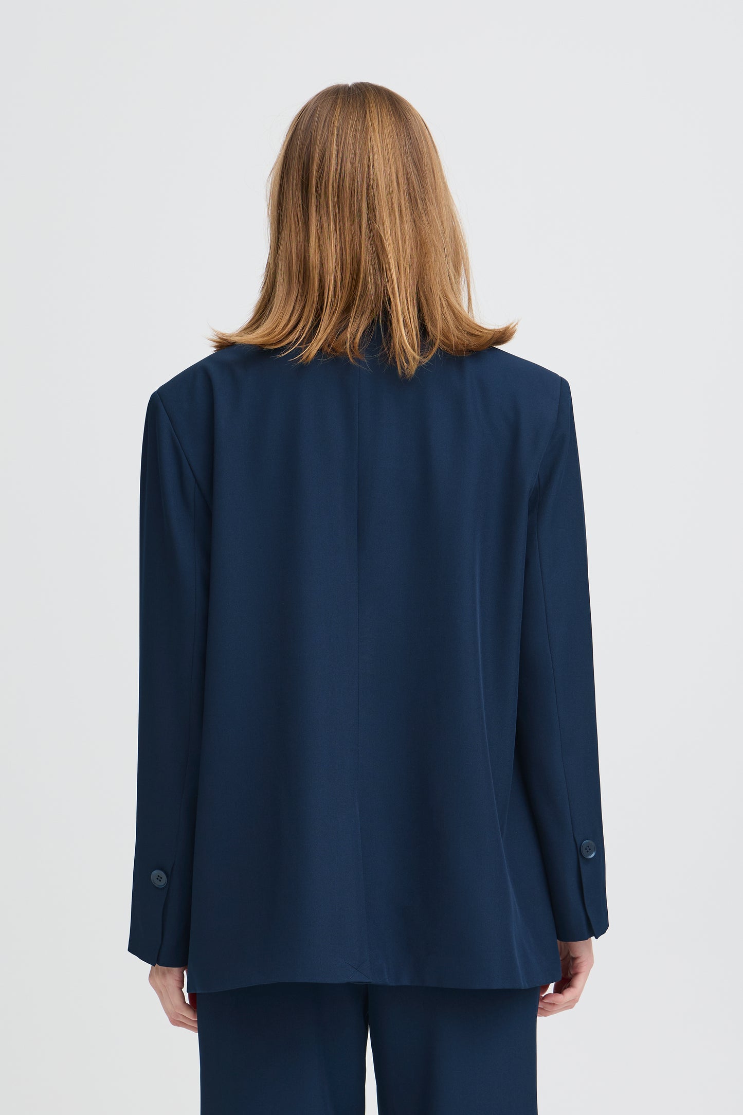 IHFAVA OVERSIZED BLAZER | dark navy