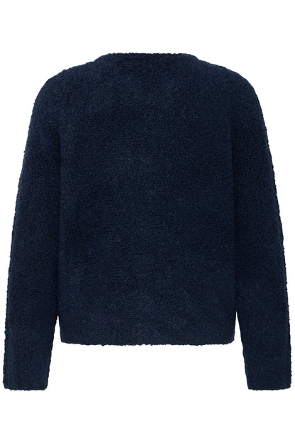 IH BLARISA Strickjacke | Maritim Blau
