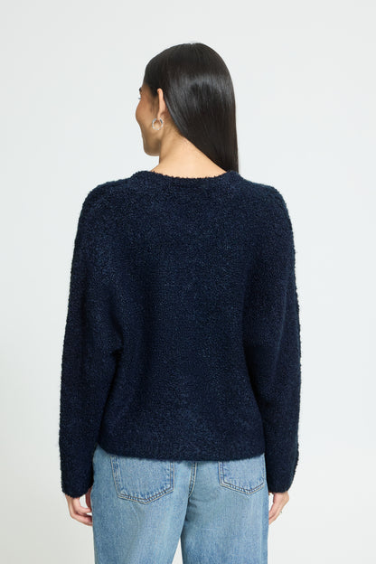 IH BLARISA Strickjacke | Maritim Blau