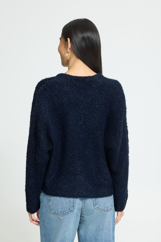 IH BLARISA Strickjacke | Maritim Blau