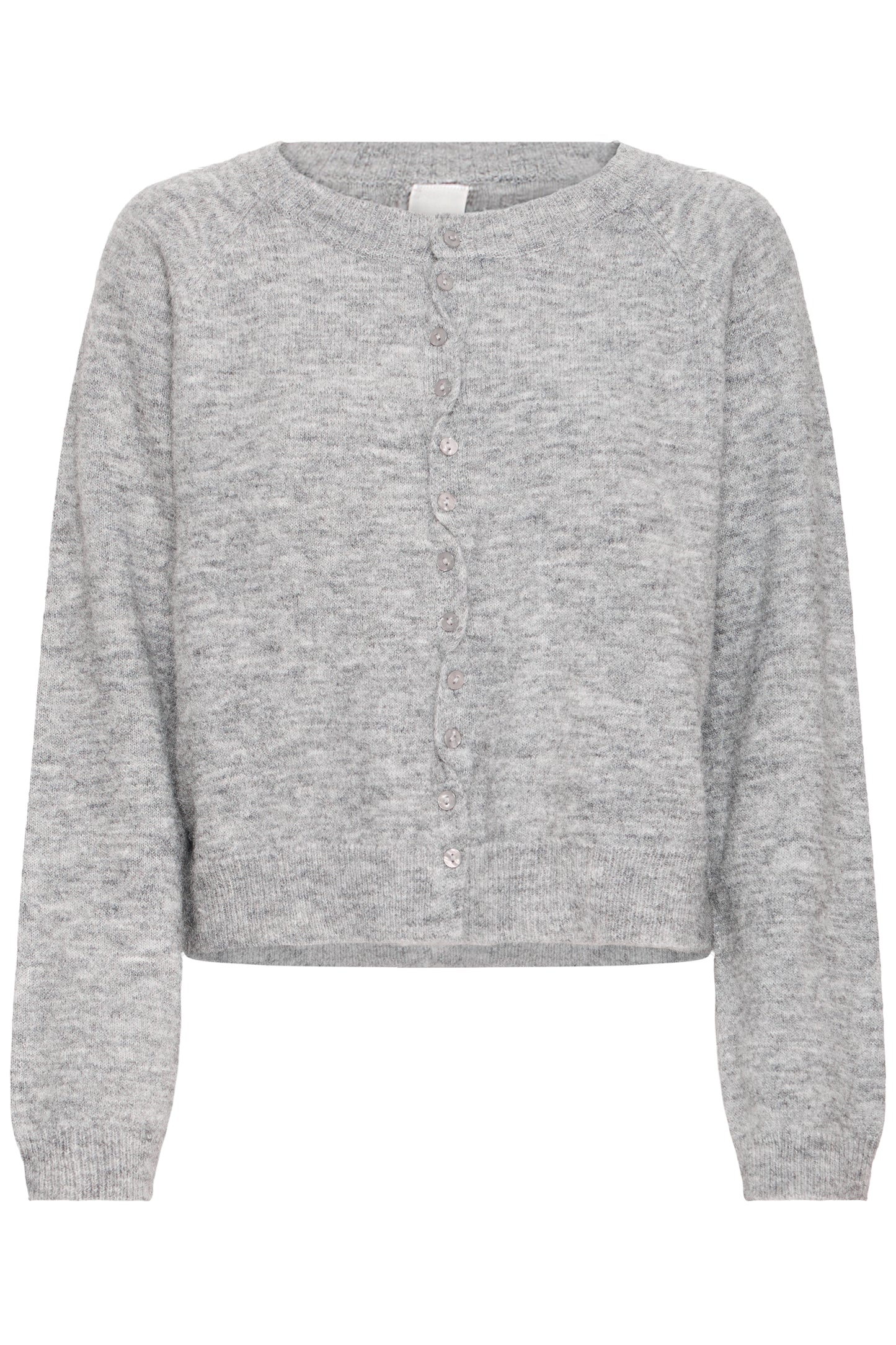 IH SAGE Strickjacke | alloy melange