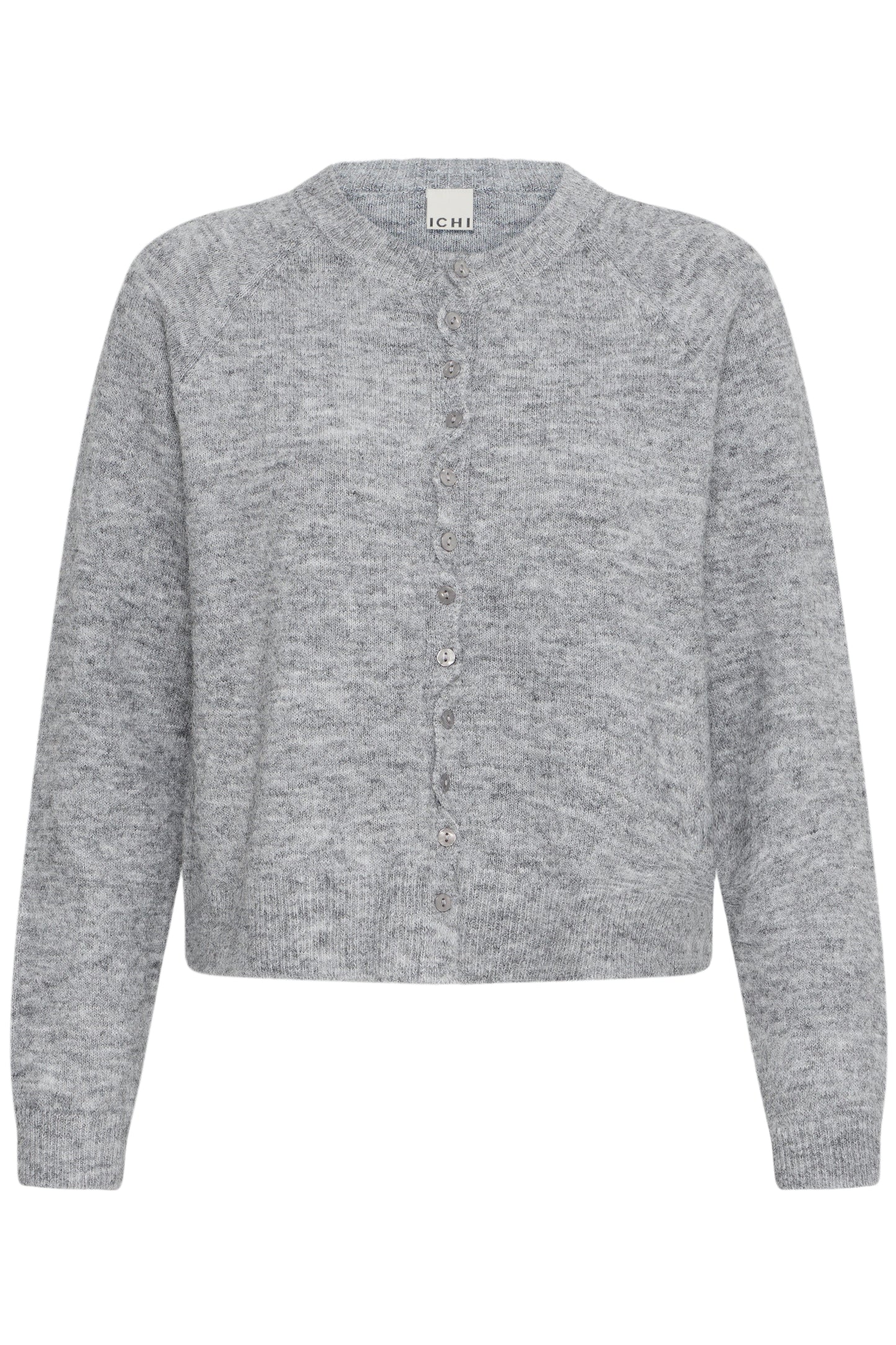 IH SAGE Strickjacke | alloy melange