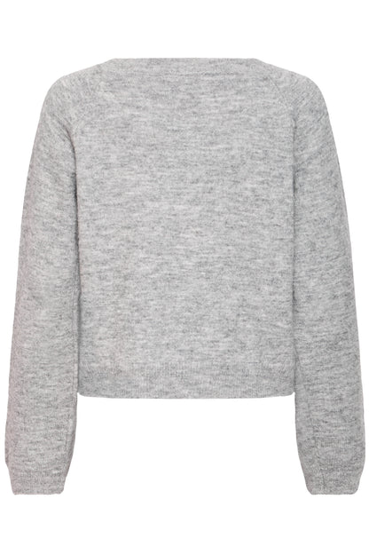 IH SAGE Strickjacke | alloy melange