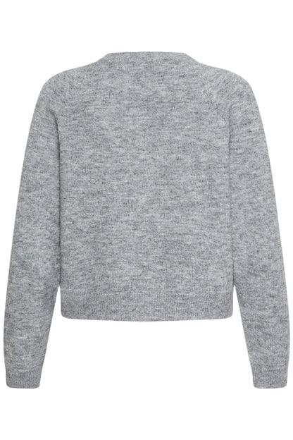 IH SAGE Strickjacke | alloy melange