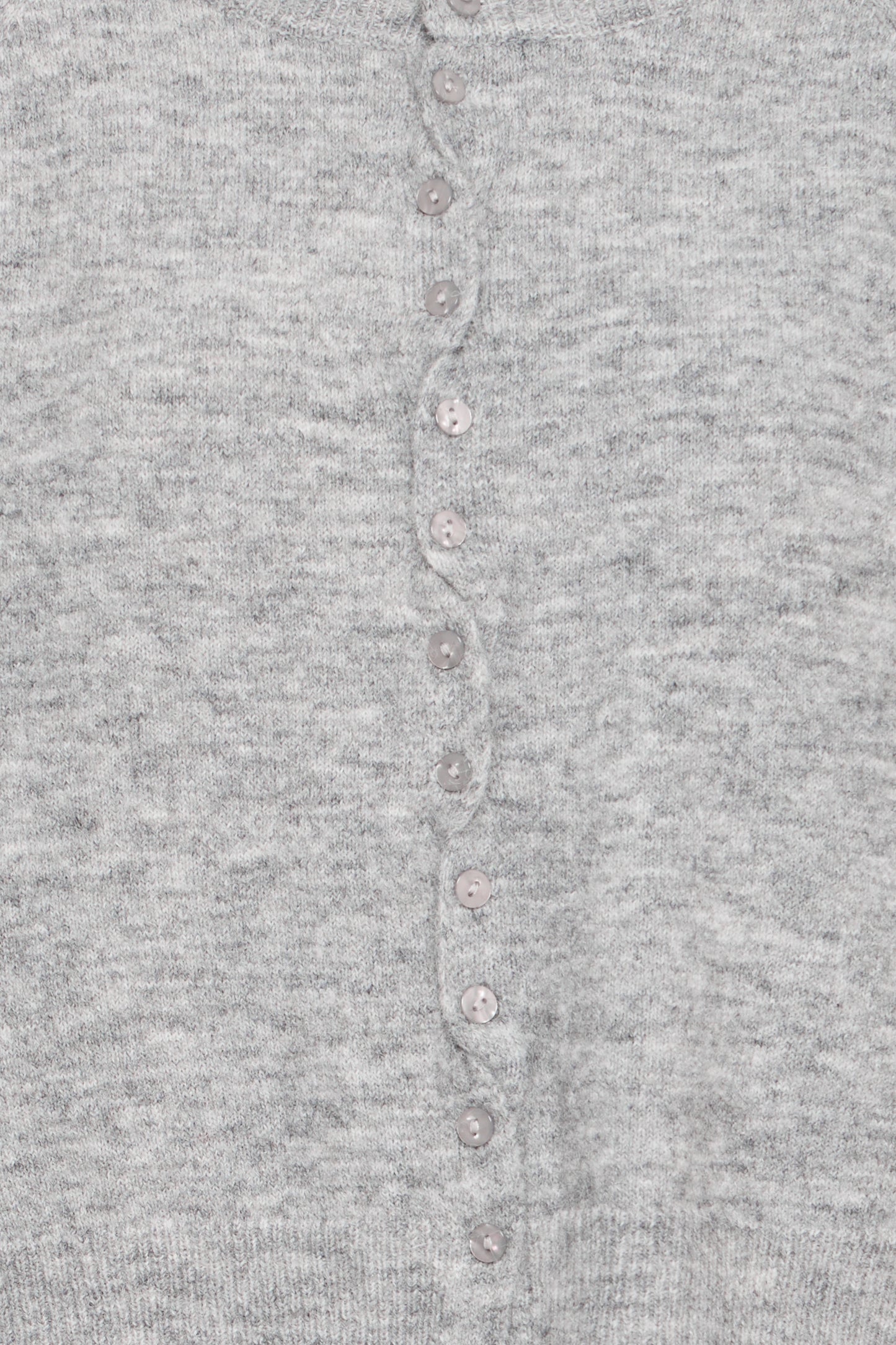 IH SAGE Strickjacke | alloy melange