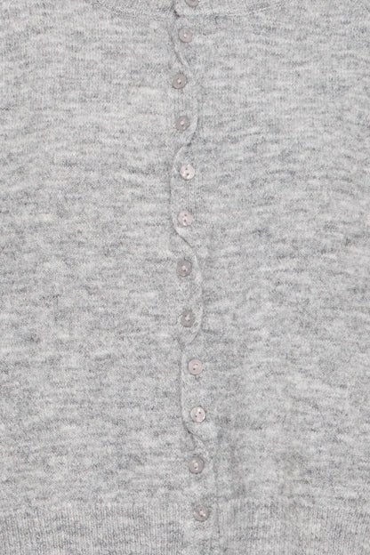 IH SAGE Strickjacke | alloy melange