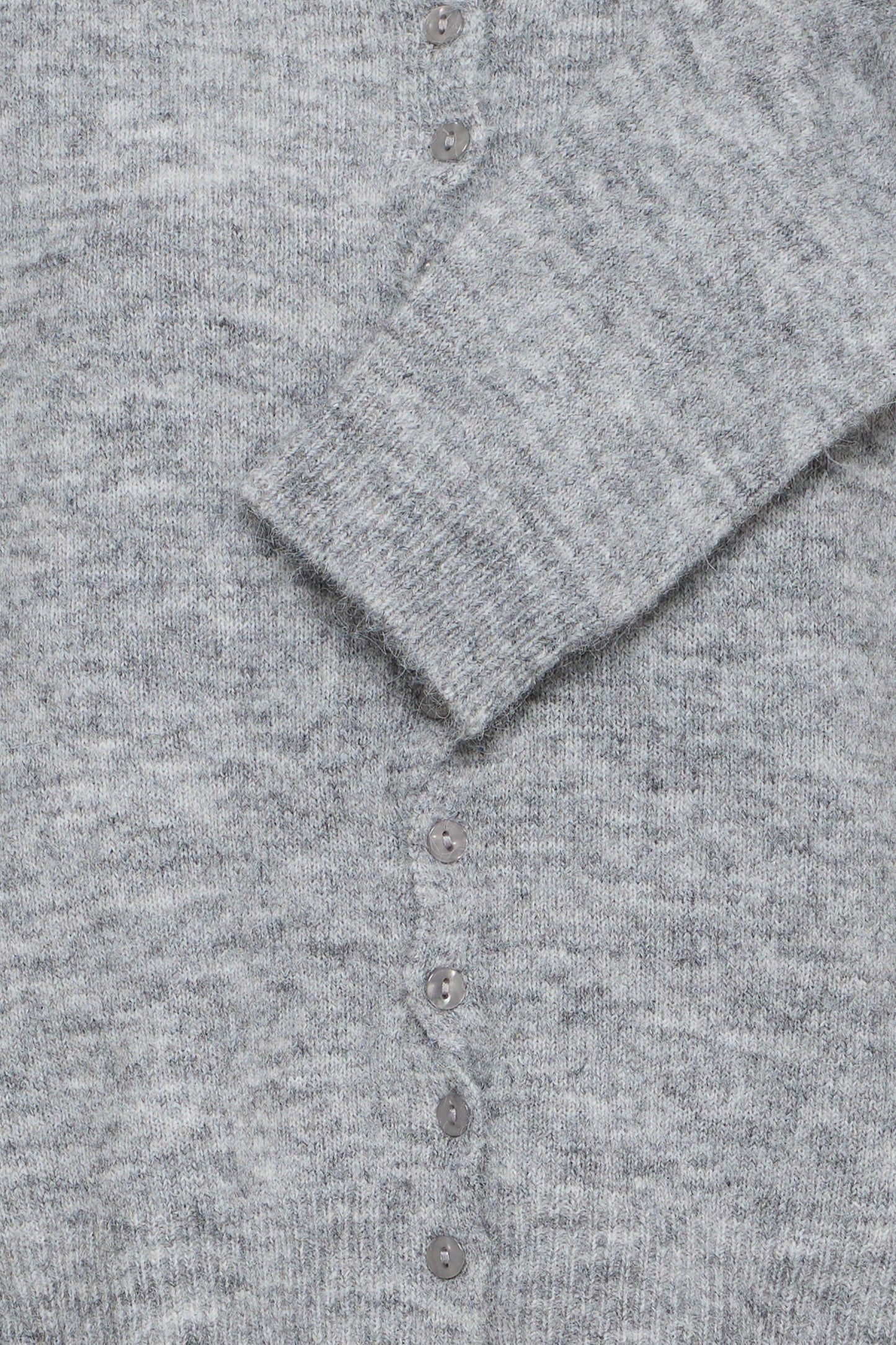 IH SAGE Strickjacke | alloy melange