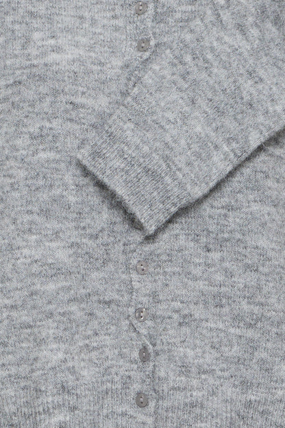 IH SAGE Strickjacke | alloy melange