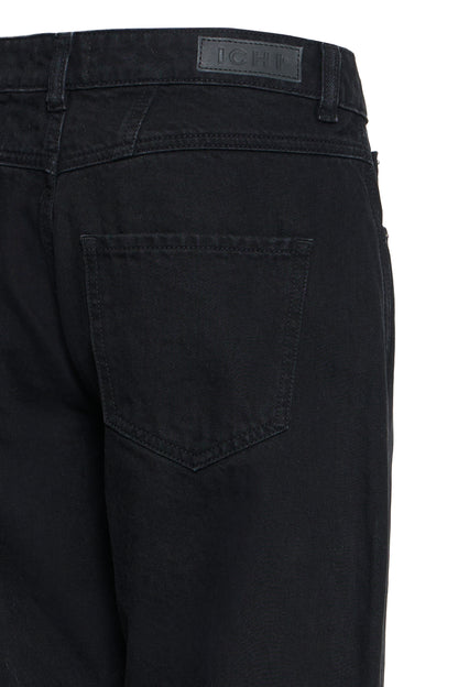 IH JULIA STRAIGHT | washed black