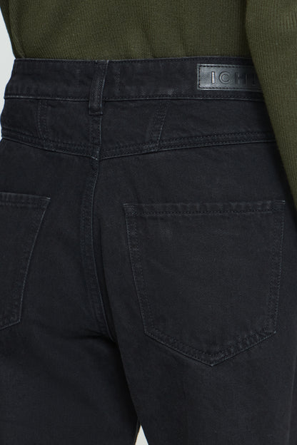 IH JULIA STRAIGHT | washed black