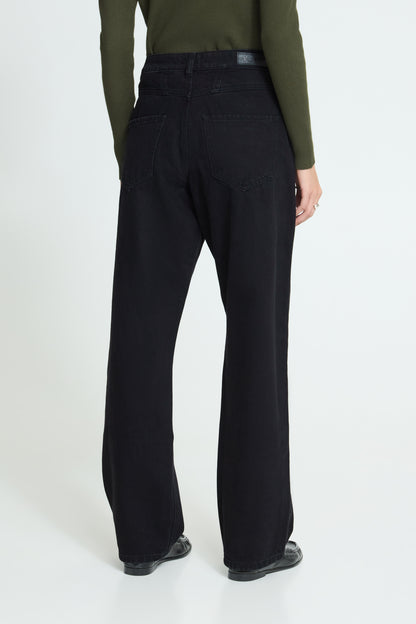 IH JULIA STRAIGHT | washed black