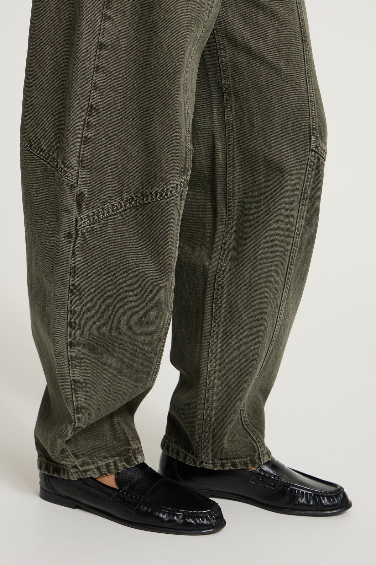 IH PELLA BARREL PANTS | forest night