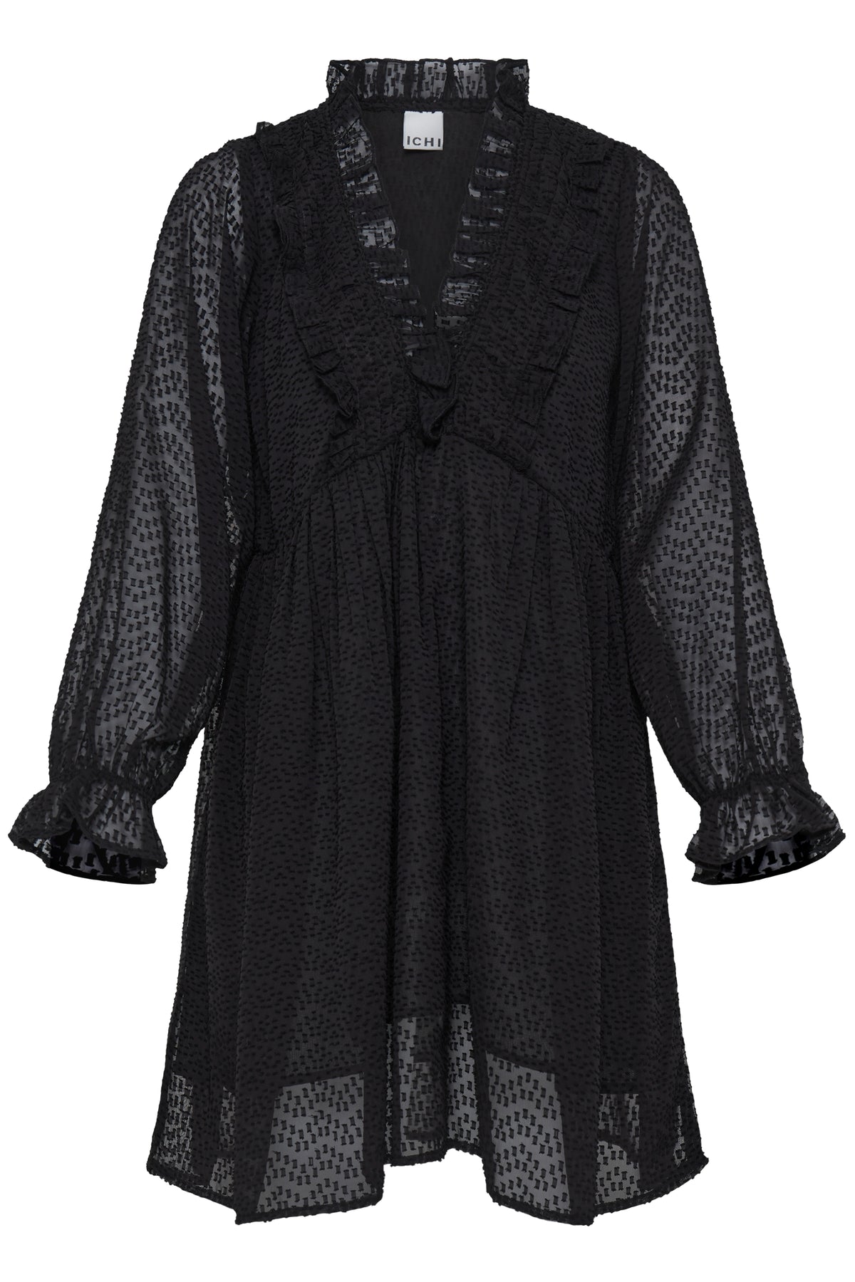IH LADONNA kurzes Kleid | schwarz