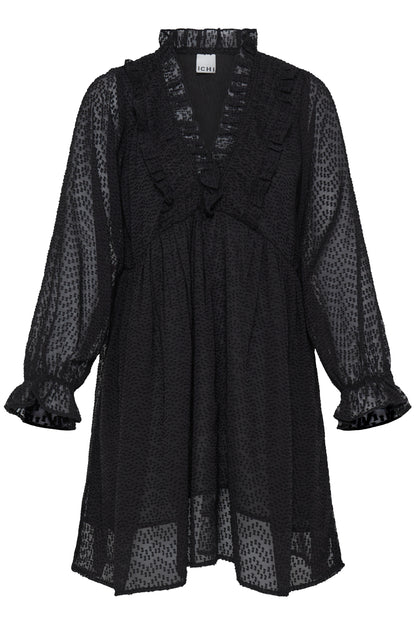 IH LADONNA kurzes Kleid | schwarz
