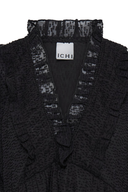 IH LADONNA kurzes Kleid | schwarz