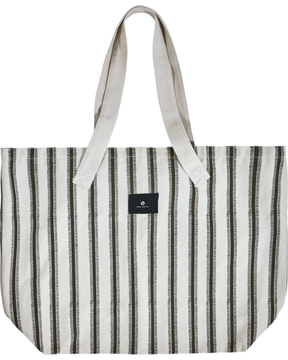 Stofftasche Off White/ Braun