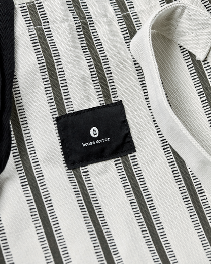 Stofftasche Off White/ Braun