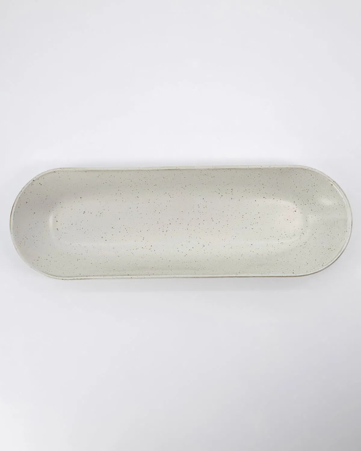 Servierschale Pion, Grau/Weiß
