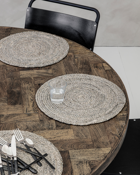 Tischset Circle, Hellgrau | 4er Set