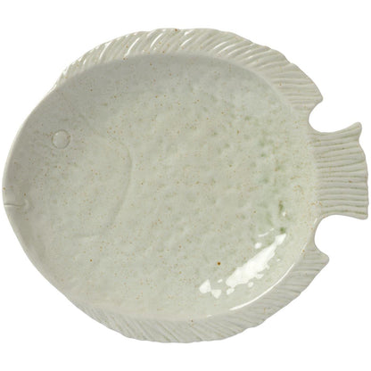 Tablett Ocean White fischförmig