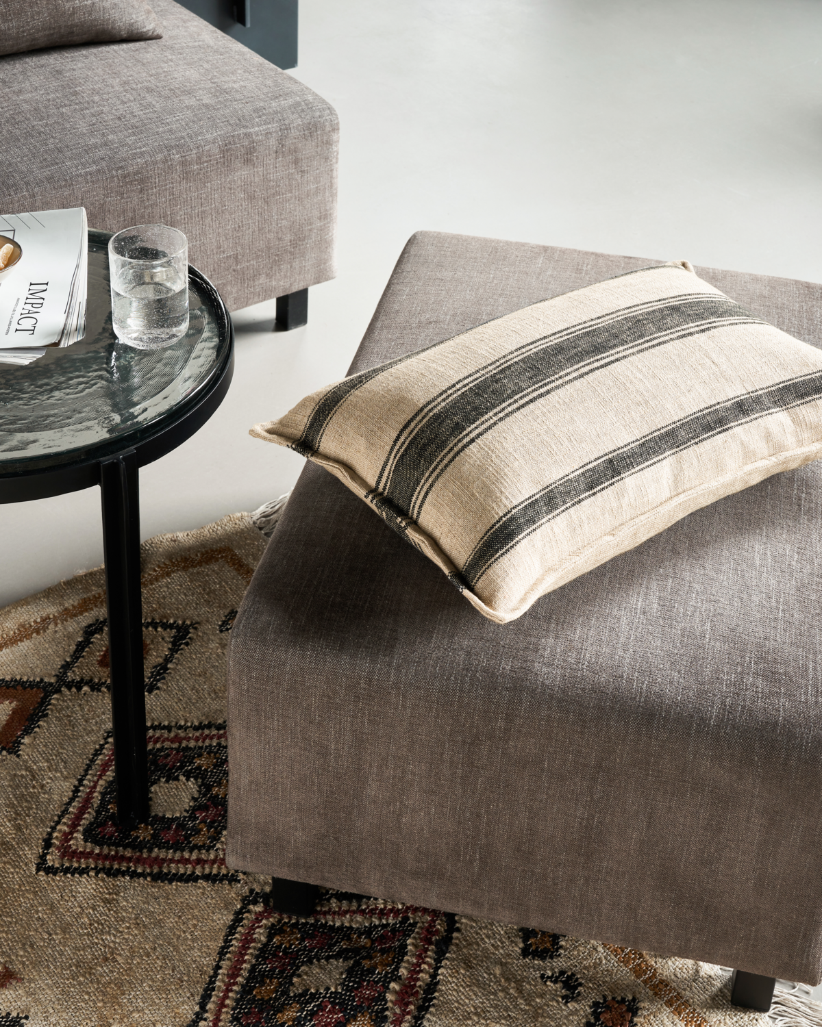 Kissenbezug Suto, Beige