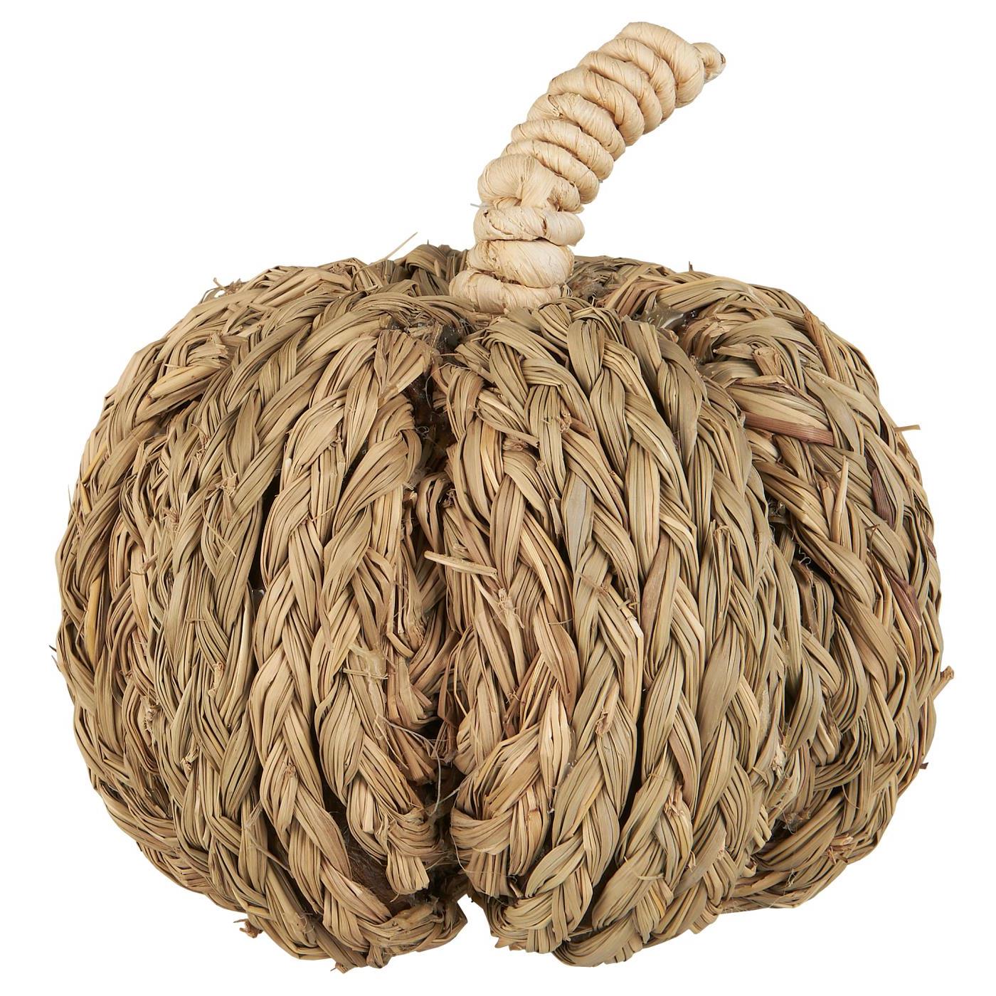 Dekokürbis aus Quecke