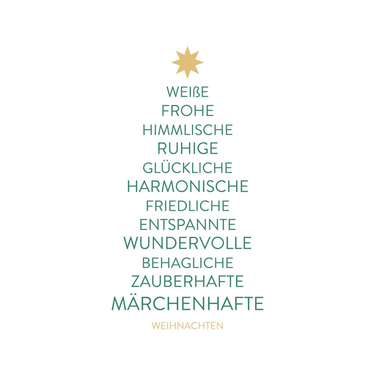 Serviette Märchenhafte Weihnachten 33x33 cm