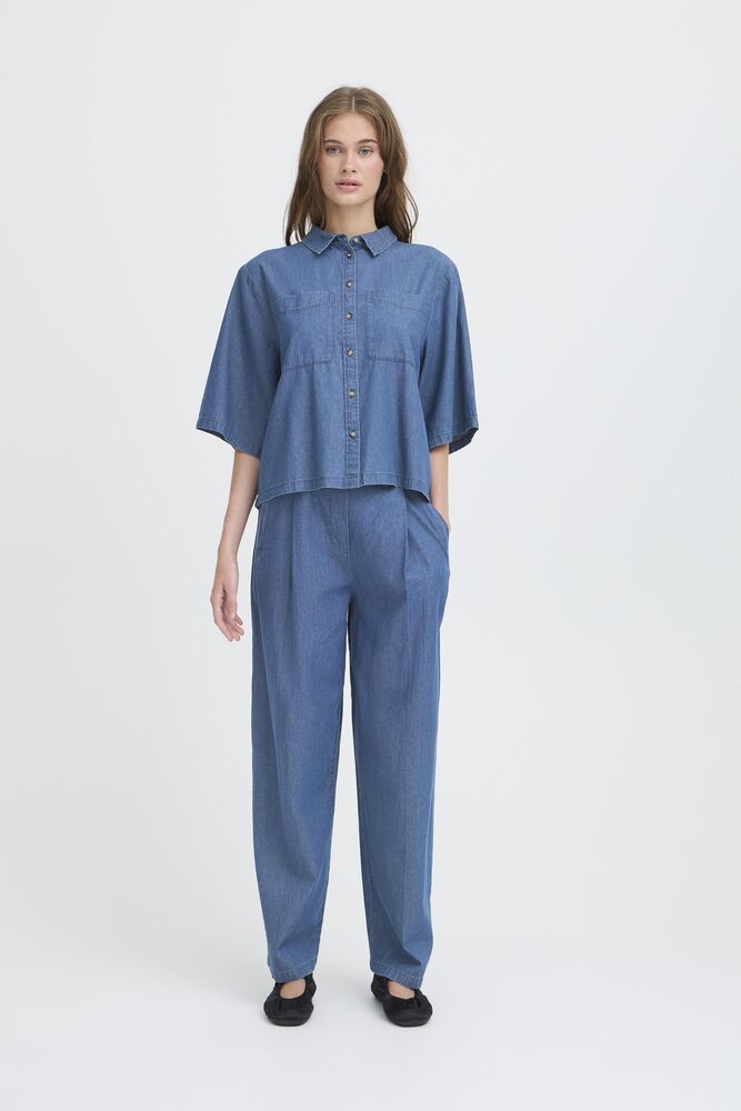 IHXAURORA Pants | washed blue