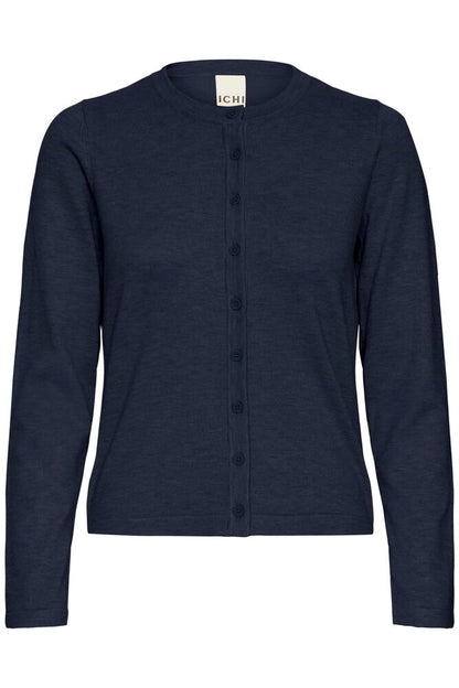 IH LULS O-NECK CARDIGAN | navy