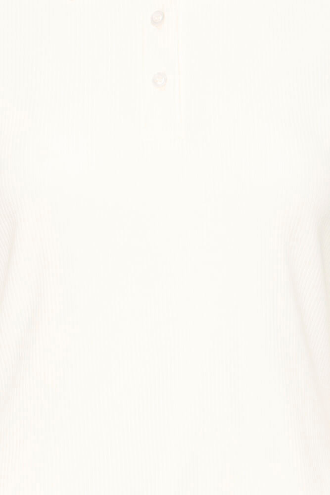 IHPACIFIC Longsleeve mit Kragen | cloud dancer