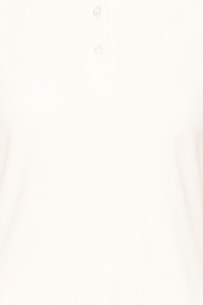 IHPACIFIC Longsleeve mit Kragen | cloud dancer