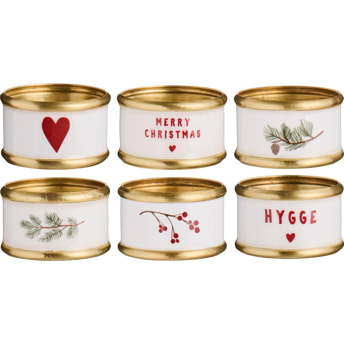 Serviettenringe | 6 Motive