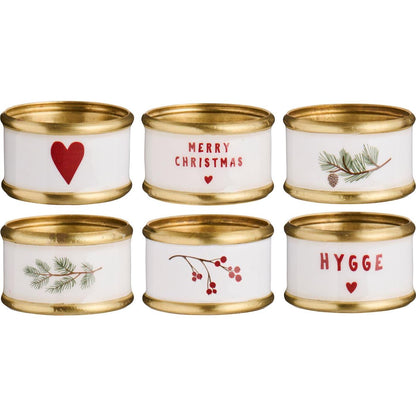 Serviettenringe | 6 Motive