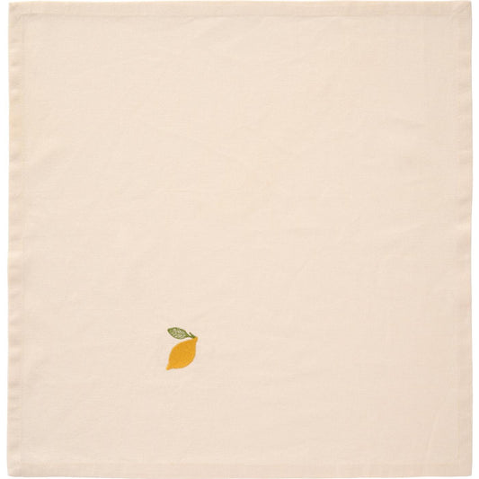 Stoffserviette Summer Vibes m/Zitrone butter cream