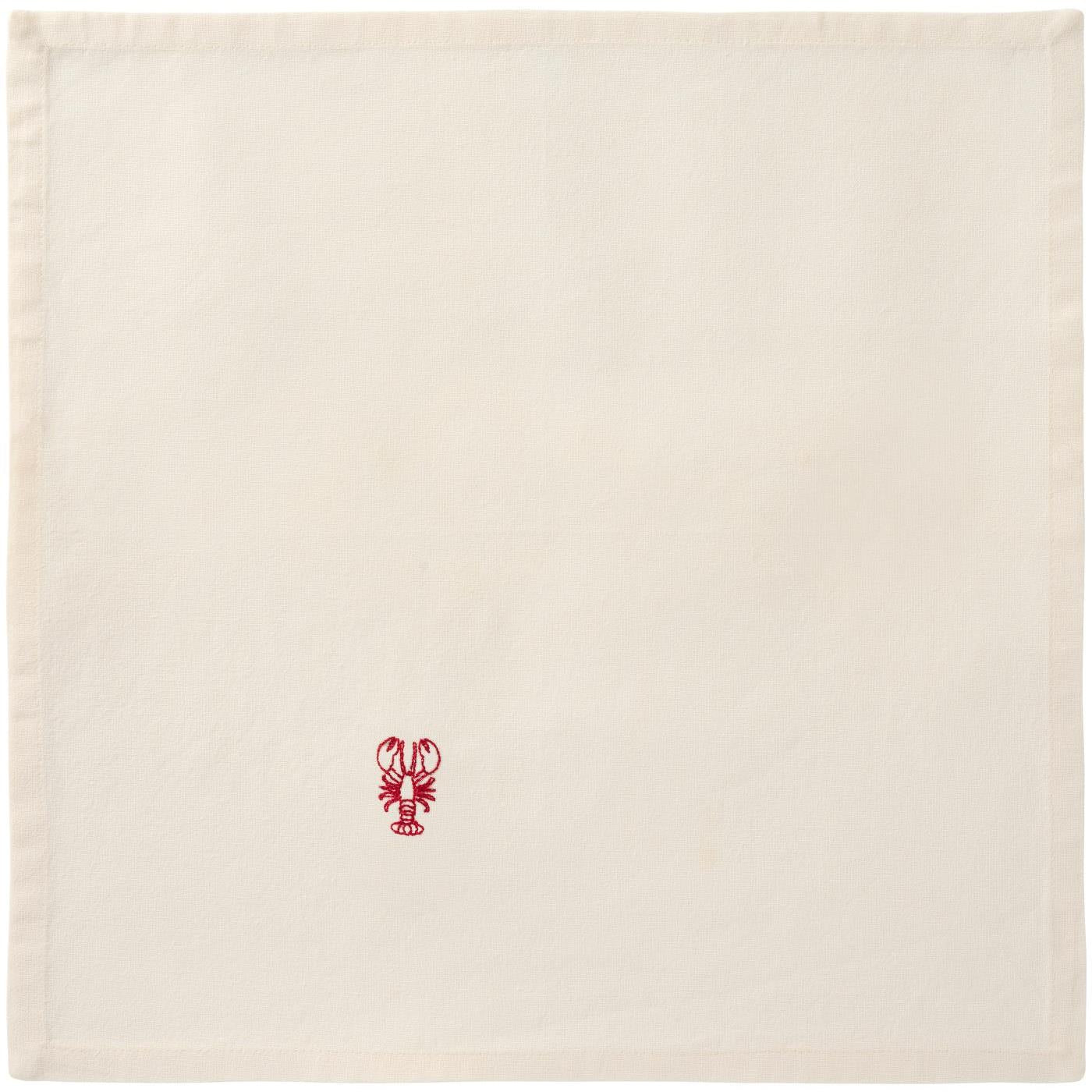 Stoffserviette Atlantis m/Hummer butter cream