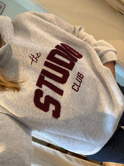 Hoodie The Studio Grau