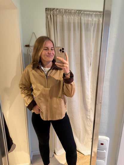 Cord-Wendejacke chocolate/beige