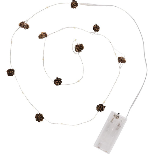 Lichterkette mit 10 LED-Lichtern | für den Innenraum