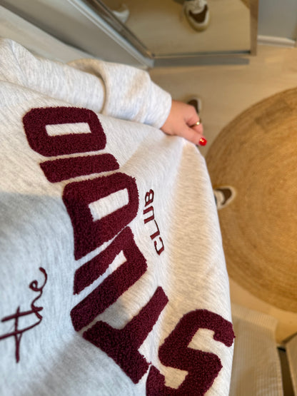 Hoodie The Studio Grau