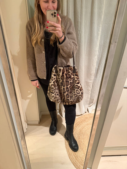 Felltasche Leopard