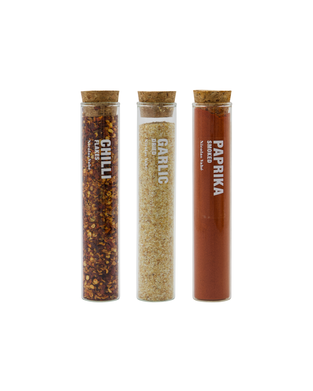 Gewürze Chili, Knoblauch, geräucherte Paprika