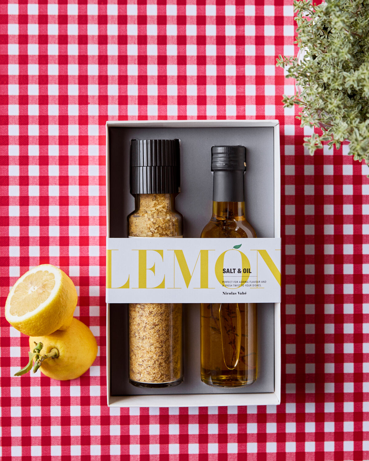 Geschenk Box | Zitrone - Salz & Öl