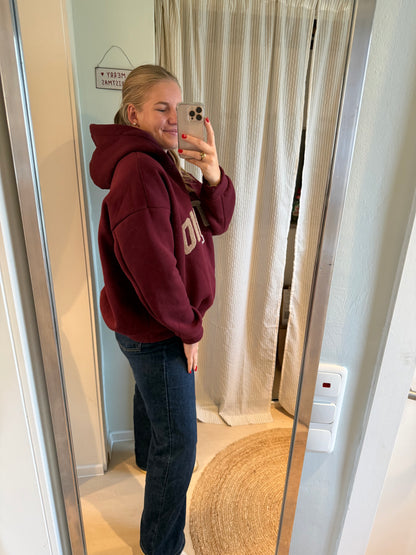 Hoodie The Studio Bordeaux