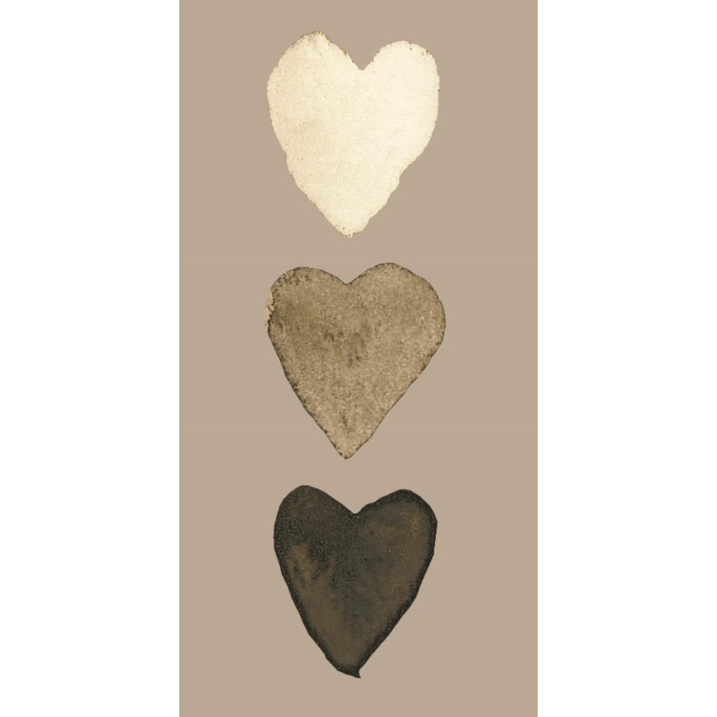 Serviette | 3 Herzen
