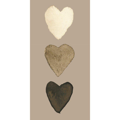 Serviette | 3 Herzen